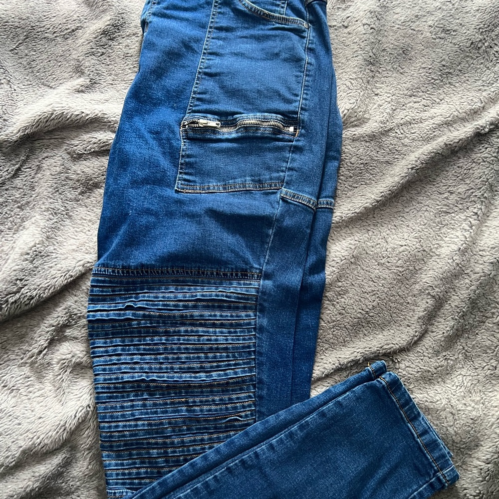 Pretty Little Things Straight Blue Jeans